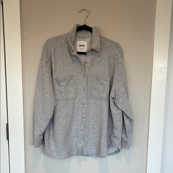 aerie Tops - Aerie Light Gray Knit Top